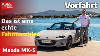 Mazda MX5: Facelift ohne viele Änderungen – Vorfahrt (Review) | auto motor und sport