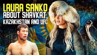 Laura Sanko - Shavkat Rakhmonov, Kazakhstan, UFC. Interview for Sport Schrodingera @sportilinet