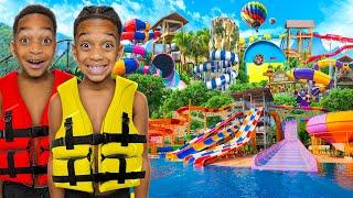 WE WENT TO THE CRAZIEST INDOOR WATER PARK IN THE WORLD!!