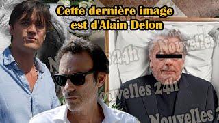  Anthony était vexé qu'Alain-Fabien ait osé partager cette dernière image d'Alain Delon