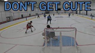 UAHL 3's TOURNAMENT SEMIS... *MIC’D UP* Go Pro Hockey Goalie