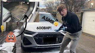 Cleaning the Worlds Dirtiest RS6  ASMR Car Cleaning 