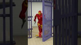 GTA V IRONMAN TRY TO ESCAPE PRISON 5 #shorts | Maheshwar Gamerz
