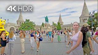  Budapest, Hungary - Walking Tour - Aug 2024 | 4K HDR 60FPS