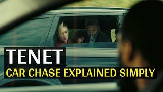 TENET (2020) TALLINN CAR CHASE EXPLAINED || Illustrated breakdown