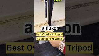 I use this tripod to shoot my cooking videos  #shorts #youtubeshorts #tripod