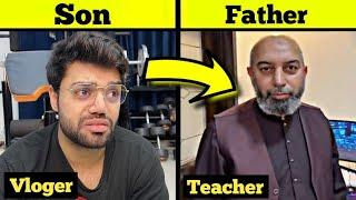 Famous Youtubers And Their Fathers Before Fame | Haider Tv