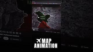 How To Make Map Animation Like Dhruv Rathee #shorts #mapanimation