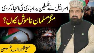 "Mufti Gulzar Ahmed Naeemi About Palestine Gaza & Israil"