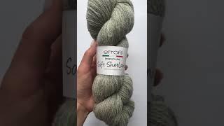 Подробный обзор пряжи Etrofil Soft shetland(100% шерсть) №135 Светло-серый