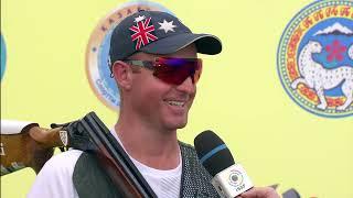 Interview James WILLET (AUS) - Trap Men - 2023 Almaty (KAZ) - ISSF World Cup Shotgun