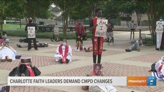 Charlotte faith leaders demand changes with CMPD