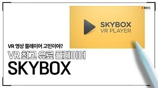 오큘러스 퀘스트 2 VR 최고 유료 영상플레이어 SKYBOX 소개