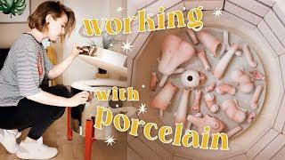 Working with porcelain to create a porcelain ball-jointed doll