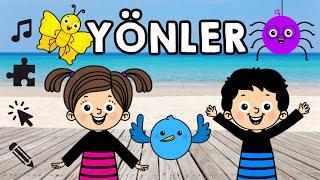 Yönler Şarkısı - (sağ-sol, ön-arka, ileri-geri, yukarı-aşağı) ve Sağ Sol Oyunu