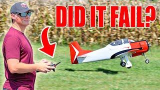 First Flight Failure: My Giant RC T-28's Tragic Maiden Flight