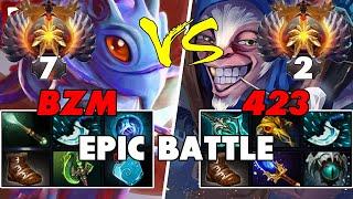 BZM (PUCK) Mid vs 423 (MEEPO) Carry - Epic Battle Of Top Dota 2 Players - Z Dota 2 Channel