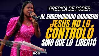 ESTA JOVEN PREDICA BAJO EL PODER DEL ESPIRITU DE DIOS! PREDICA CRISTIANA