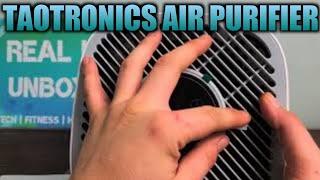 TAOTRONICS AIR PURIFIER FOR HOME BEDROOM KID'S ROOM OFFICE | PET DANDER & POLLEN