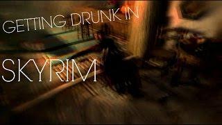 Skyrim | Realistic Needs And Diseases Mod (Getting Drunk)