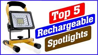 Top 5  Best Rechargeable Spotlights in 2021