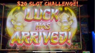 Rivers Casino Portsmouth Virginia. $20 Slot Challenge!