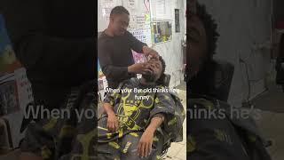 When your 8yr old son think hes funny‼️barbershop prank‼️