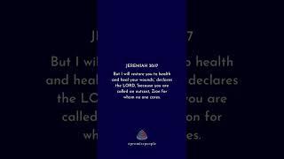 Verse of the Day: Jeremiah 30:17 #shorts