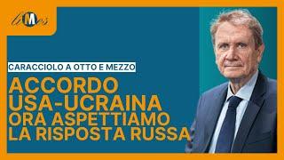 Caracciolo a Otto e mezzo: "Accordo tra Usa e Ucraina. Aspettiamo la risposta russa"