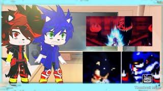 Team Sonic Reacts To |Metallix vs Sonic.exe and fatal error.exe