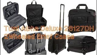 211015 Tumi Alpha Deluxe 26127DH 2Wheeled Brief Business Cases/Cabin Bag Limited Version