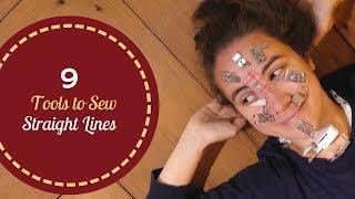 Top 9 tools to sew straight lines