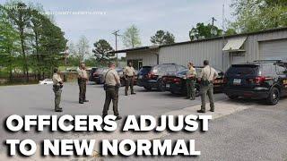 Local law enforcement heroes respond to their new normal