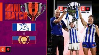 Brisbane Lions v Adelaide Crows Mini Match | Grand Final, 2024 | AFLW