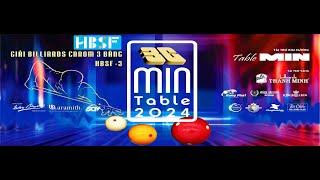 Lê Sơn (Hismory) VS Anh Huy (Hồng Ly) - T4VL | Giải Billiards 3C HBSF-3 Cúp Min Table 2024