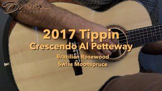 Dream Guitars - 2017 Tippin Crescendo Al Petteway, Brazilian Rosewood & Swiss Moonspruce #guitardemo