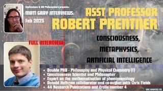 Asst Professor Robert Prentner interviewed by Matt Gray