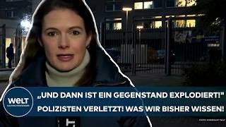 BERLIN: "Und dann ist ein Gegenstand explodiert!" Explosion an Polizeigebäude! Was wir bisher wissen