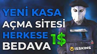 HERKESE BEDAVA 1$ VEREN YENİ KASA AÇMA SİTESİ - CS:GO DEPOSİTSİZ SİTELER 2023 - SKİN AL GİT