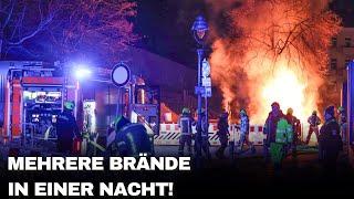 Berlin in Flammen! Mehrere Brände halten Feuerwehr und Polizei in Atem