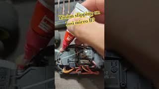 pinion slipping on micro B? #losi #rccar #rc #glue #slipping #fix #trending