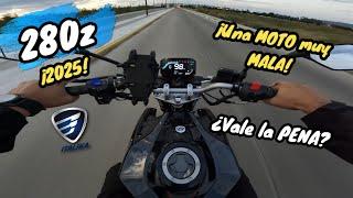 ¡La PEOR MOTO de ITALIKA! Sacando a RODAR la 280z 2025| Aguacate Motovlogs