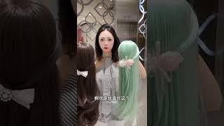 It turns out that it is so easy for girls to change their hairstyle  #wigs #hairstyle #trending