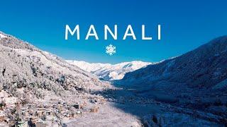 Snowfall in Manali | Winter Hike to Jogini Waterfall | Old Manali Cafes