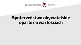 „Społeczeństwo obywatelskie oparte na wartościach” - Wstąpienie otwierające prof  Krystyna Chałas