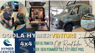 HYMER VENTURE S  Premium husbil för äventyr i offroad stil