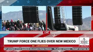 WATCH: Trump Force One Lands in Albuquerque, NM - 10/31/24