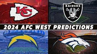 AFC West Record Predictions 2024