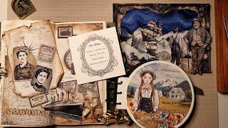 신나는 덕후생활 (디엘렌) #asmr #다이어리꾸미기 #빈티지다꾸 #journaling #journal #scrapbooking  #relaxingsounds #collage