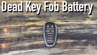 Alfa Romeo Giulia/Stelvio Dead Key Fob Battery. How to Start Car & How to Change Battery